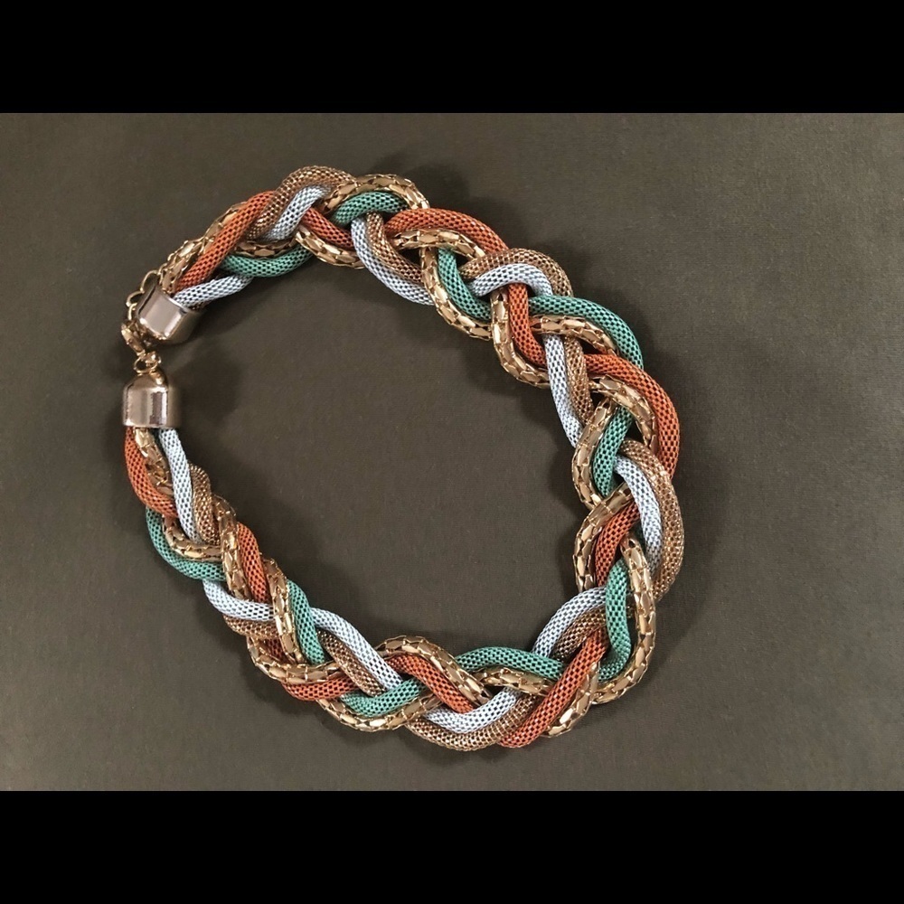 Tri-color Women’s choker necklace